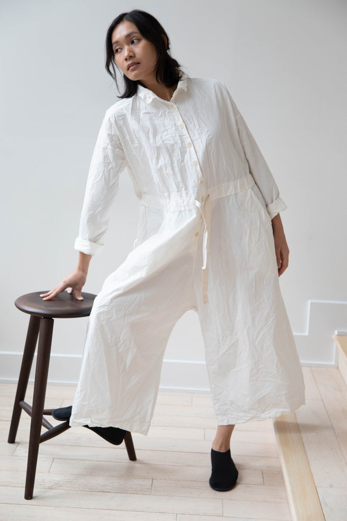 Album di Famiglia | Cargo Jumpsuit CC in Milk