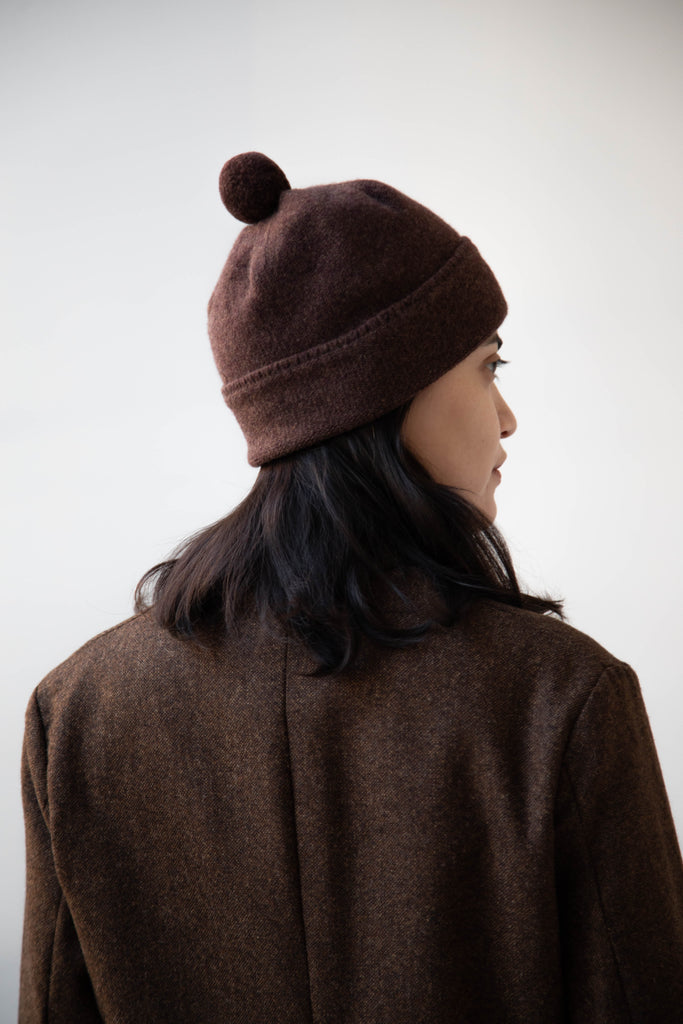 MHL | Felted Hat in Chestnut
