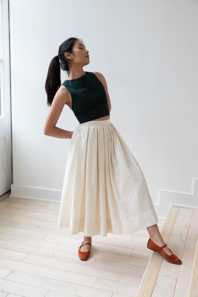 Unisecon | Perla Skirt in Cream