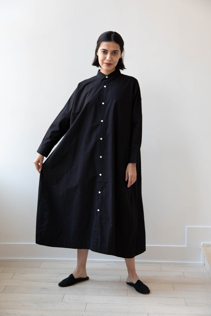 Laboratory | Big Shirt Dress in Black