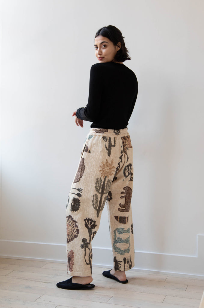 Aseedonclöud | Forest Prophet Trousers in Kilim Print