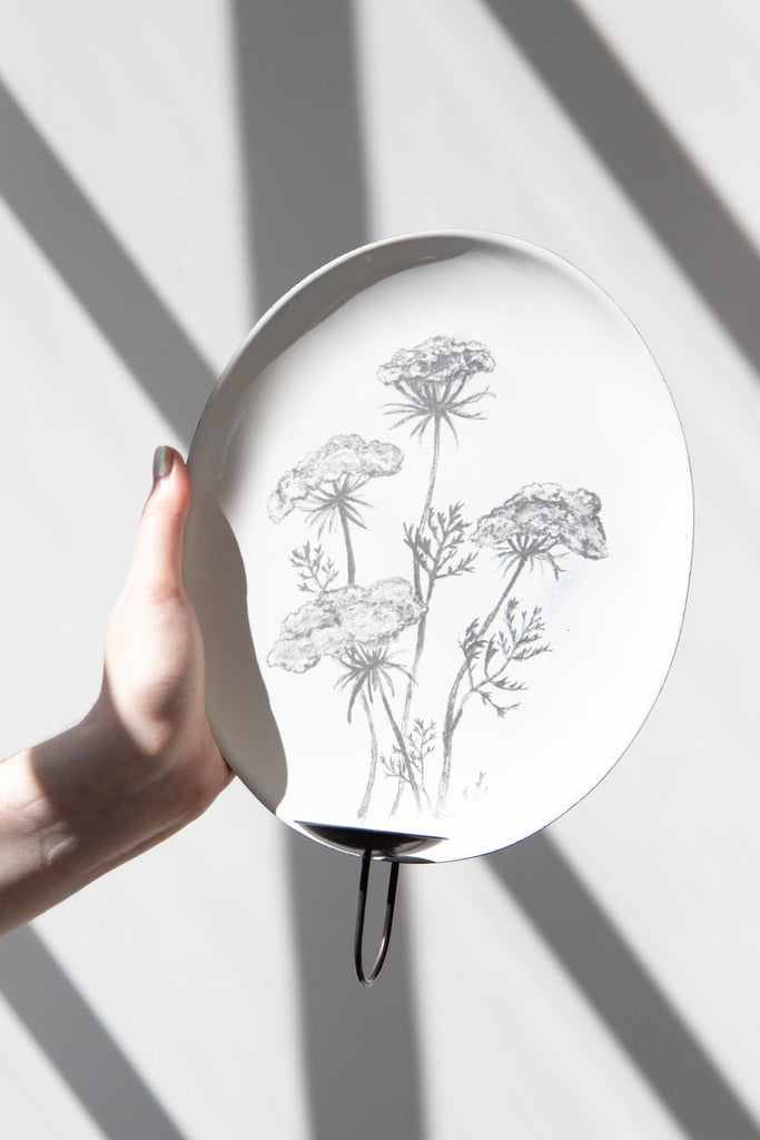 Michelle Kwiecien Studio & Rachel Kedinger Design | Queen Anne's Lace Wall Sconce