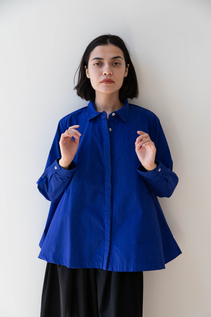 Fabiana Pigna | Clara Blouse in Indigo