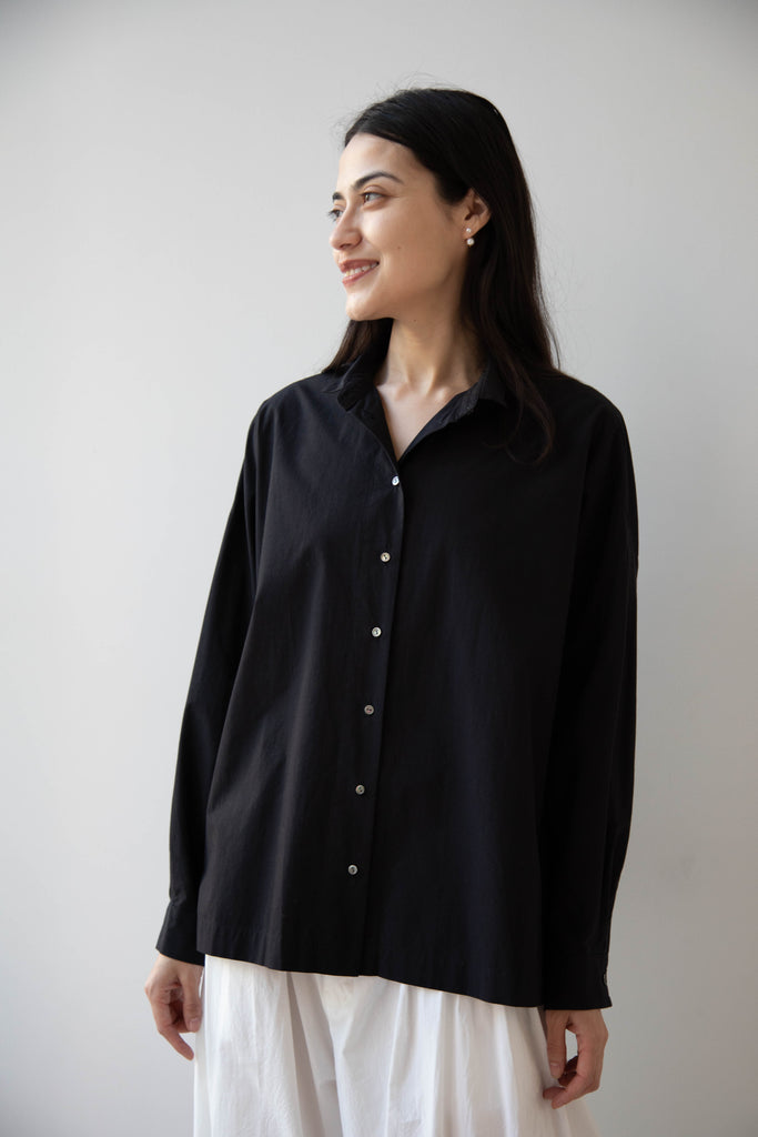 Arts & Science | Granny Line Box Shirt in Black