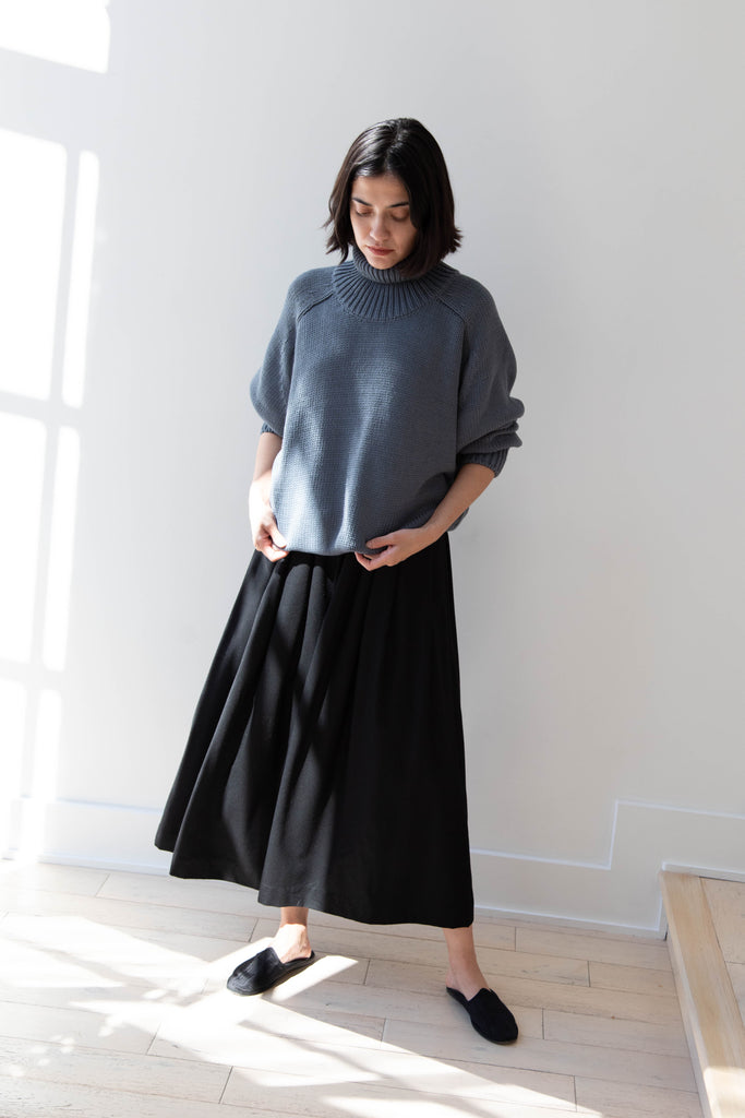 Le 17 Septembre | Blue Cotton Sweater