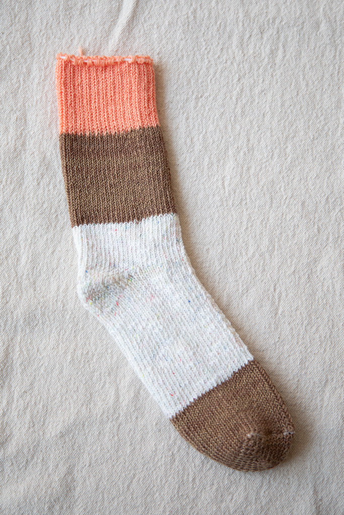 Aseedonclöud | Socks in Confetti & Brown