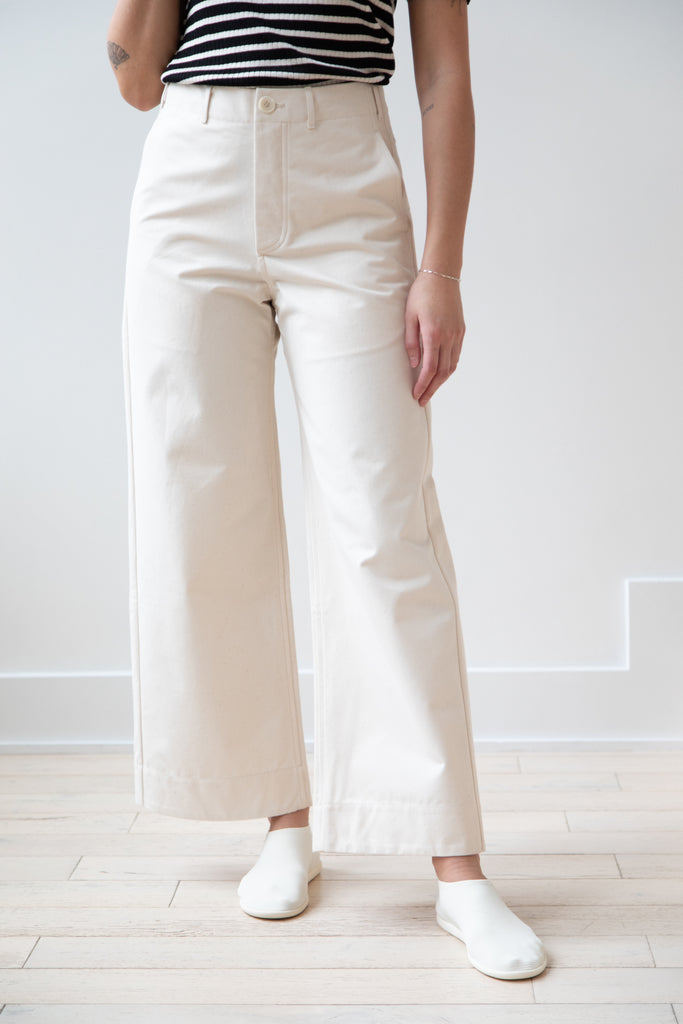Unkruid | Wide Leg Trouser in Kinari