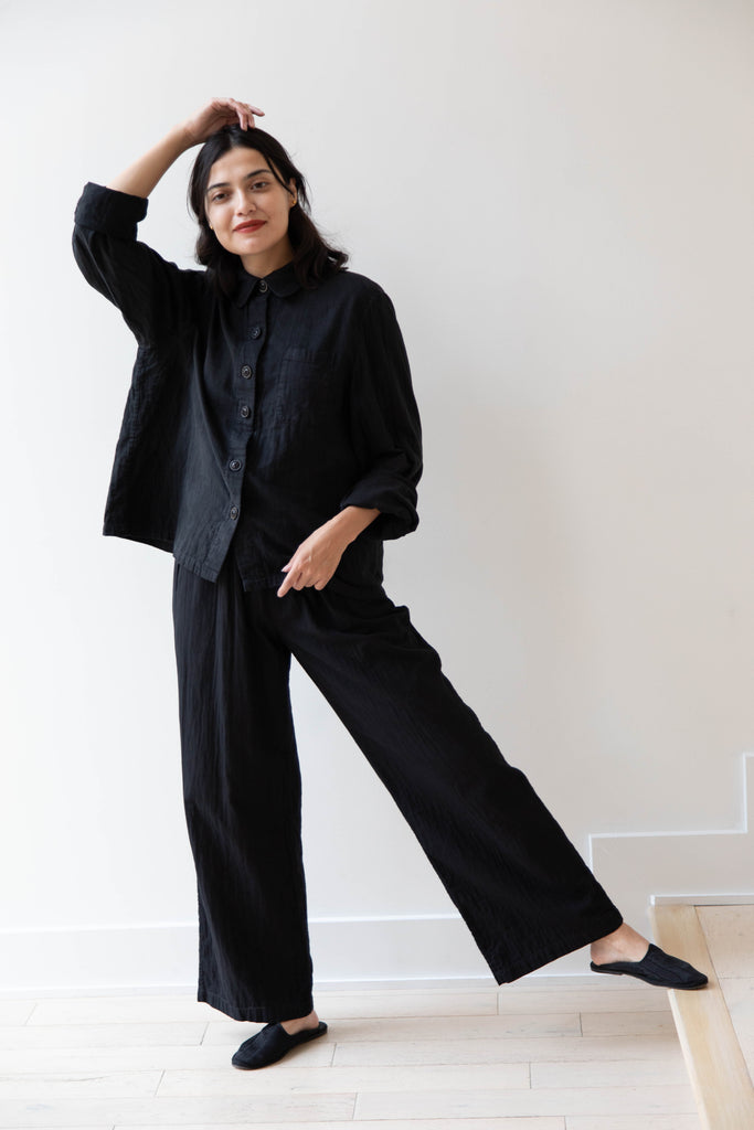 The Backward Vendor | Pyjama Set in Black