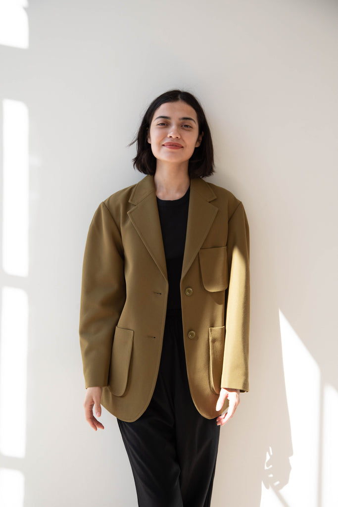 Teder | Neat Jacket in Olive