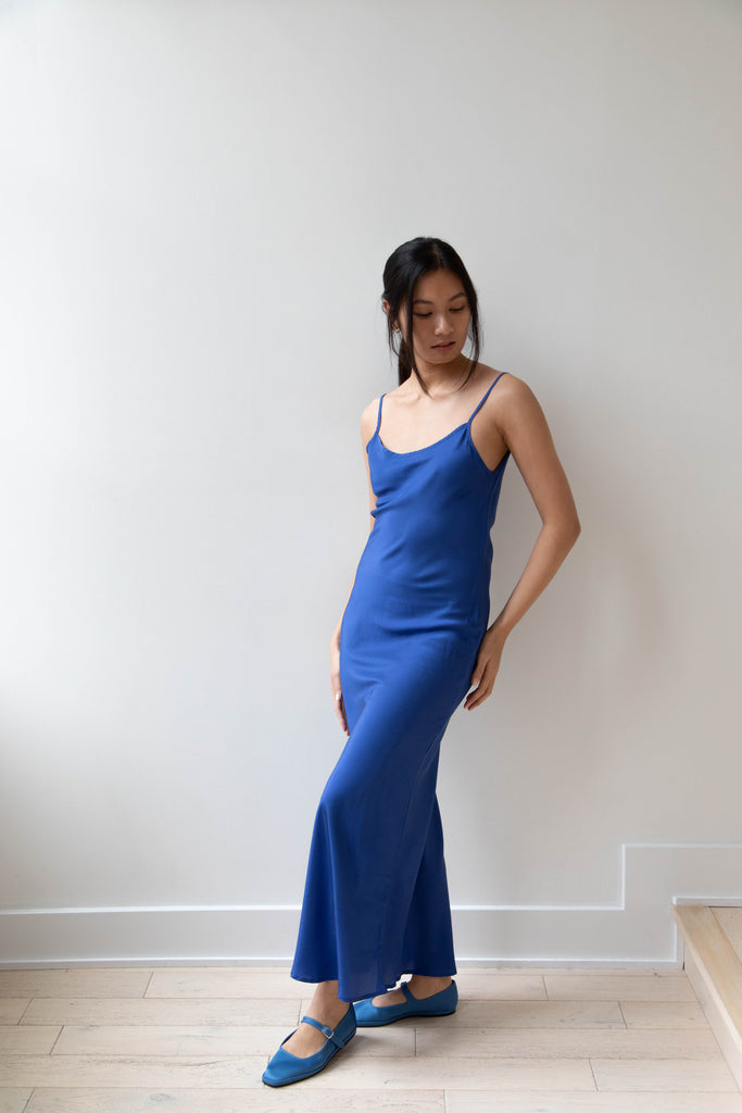 Barena Venezia | Aga Dress in Victoria Blue Silk