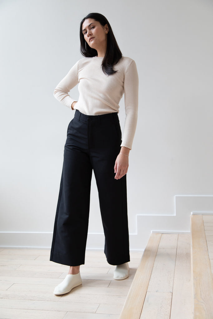 Unkruid | Wide Leg Trouser in Black