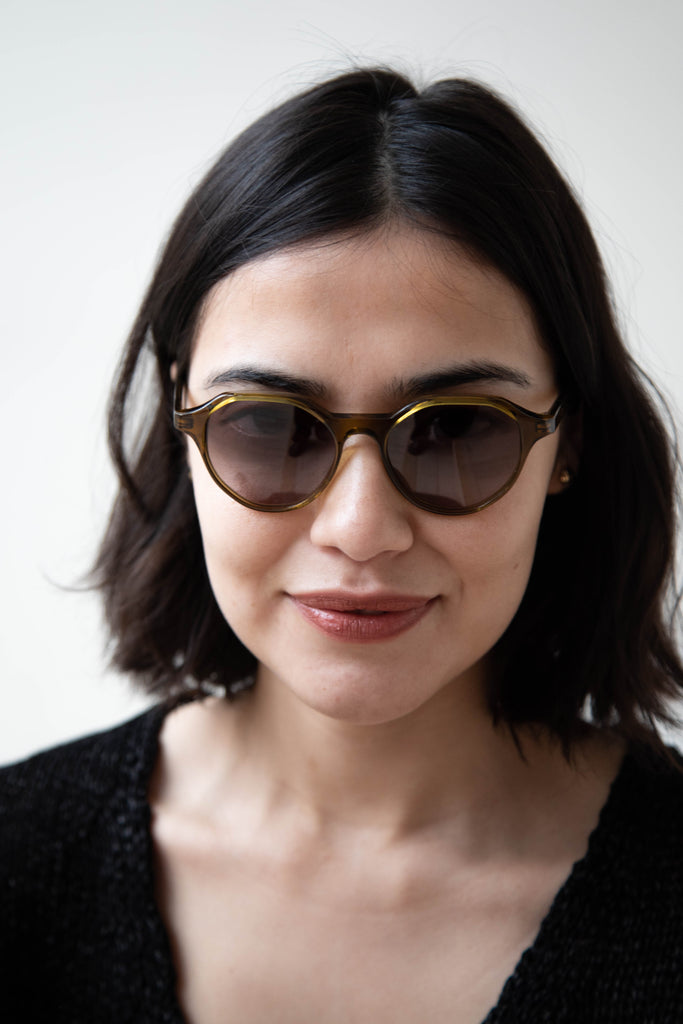 Eva Masaki | Mouse Sunglasses in Avocado