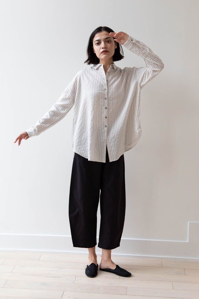 Album di Famiglia | Striped Short Collar Shirt