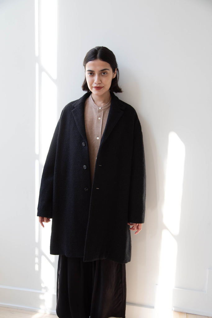 Arts & Science | Grandpa City Coat in Black