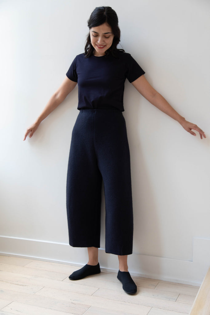 Boboutic | Double Outerwear Trousers in Navy