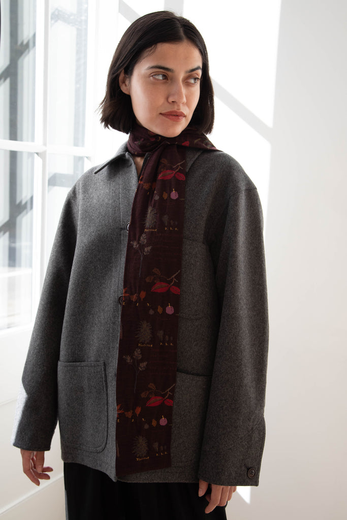 Antipast | Botanical Scarf in Wine