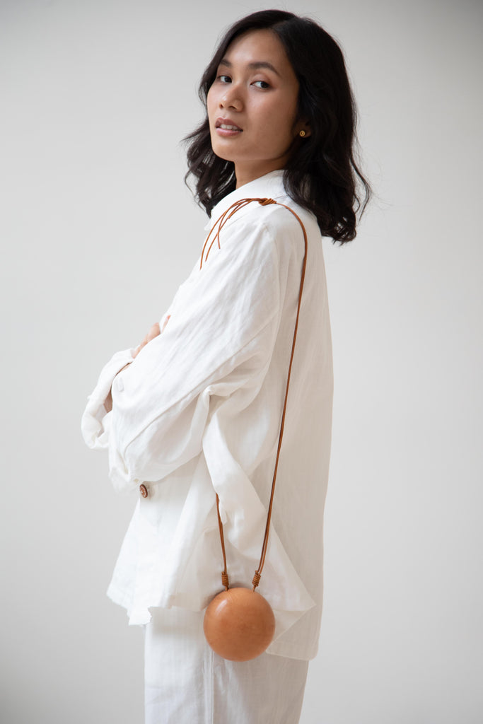 The Backward Vendor | Paddlestone Purse in Natural