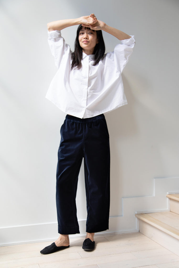 Fabiana Pigna | Torme Pant in Navy Velvet