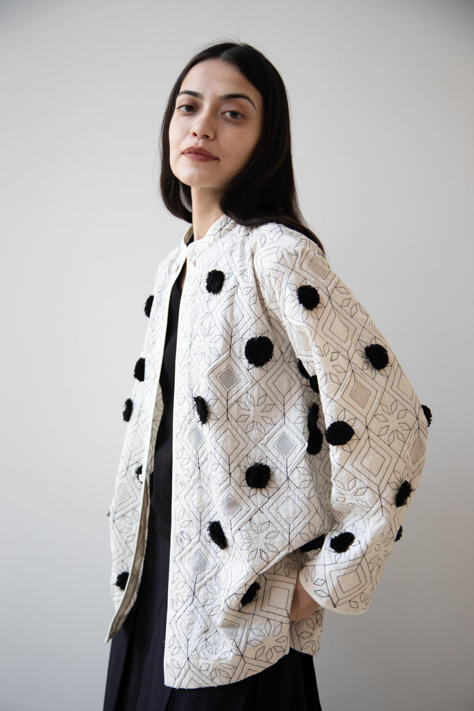 Aseedonclöud | Gardner Shirt Jacket in Blooming Cloth