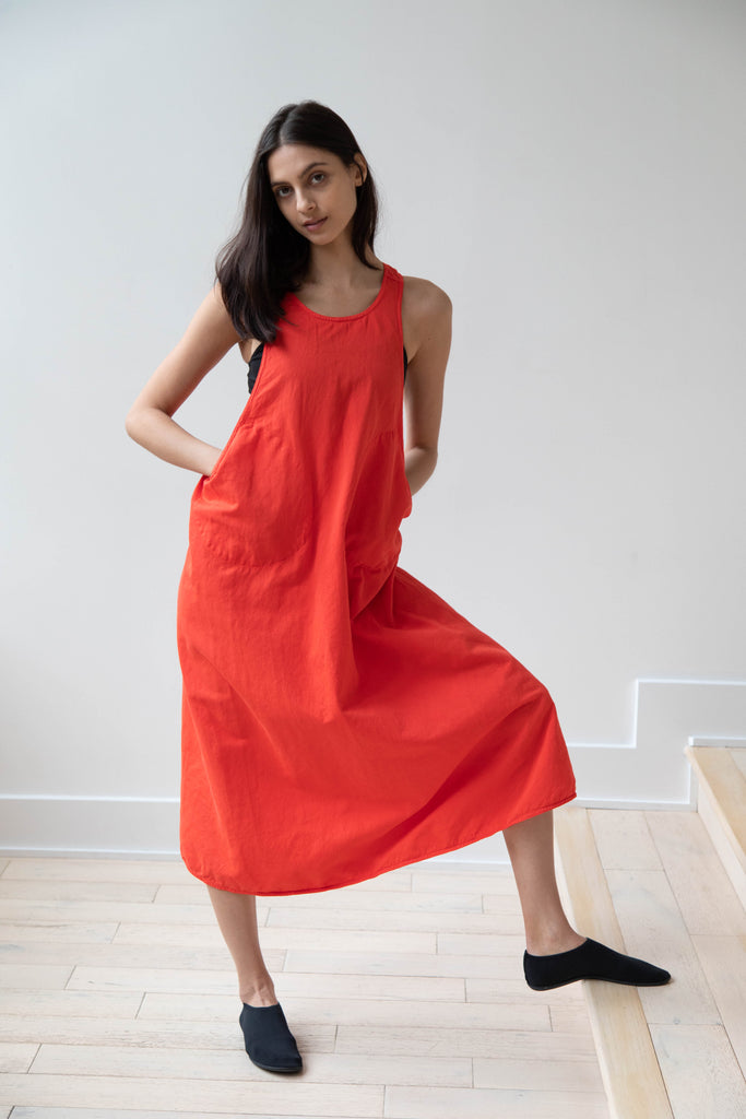 Veritecoeur | Apron Dress in Red