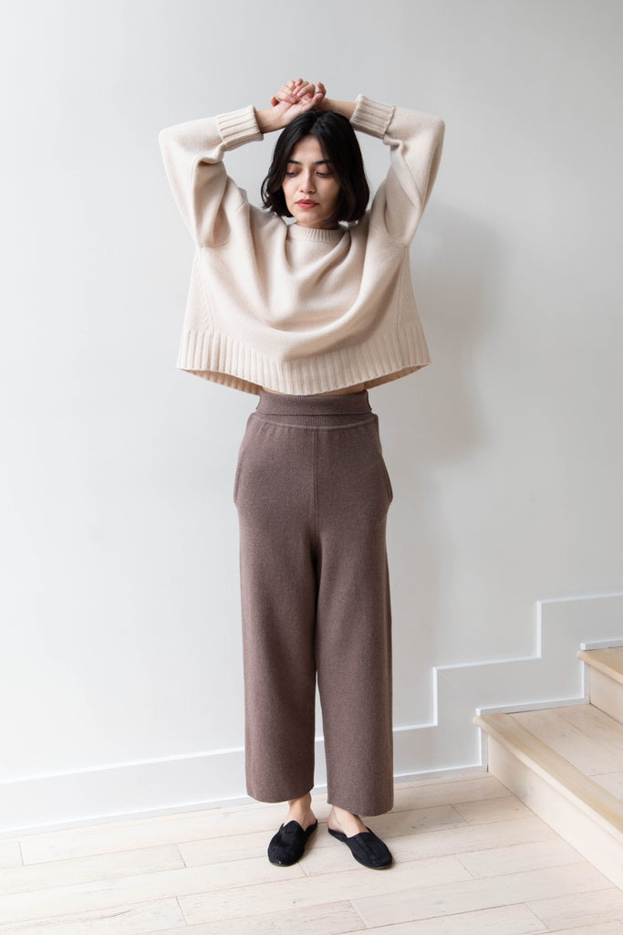 EASTBYEASTWEST | Lewis Pants in Mocha Brown