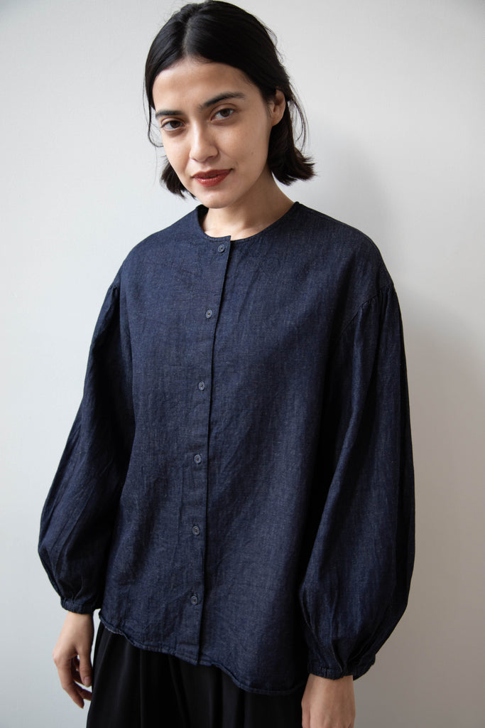 Gauze | Voyage Blouse in Indigo