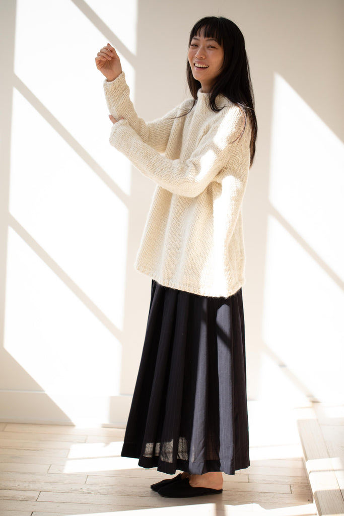 Album di Famiglia | HK Dolcevita Sweater in Milk