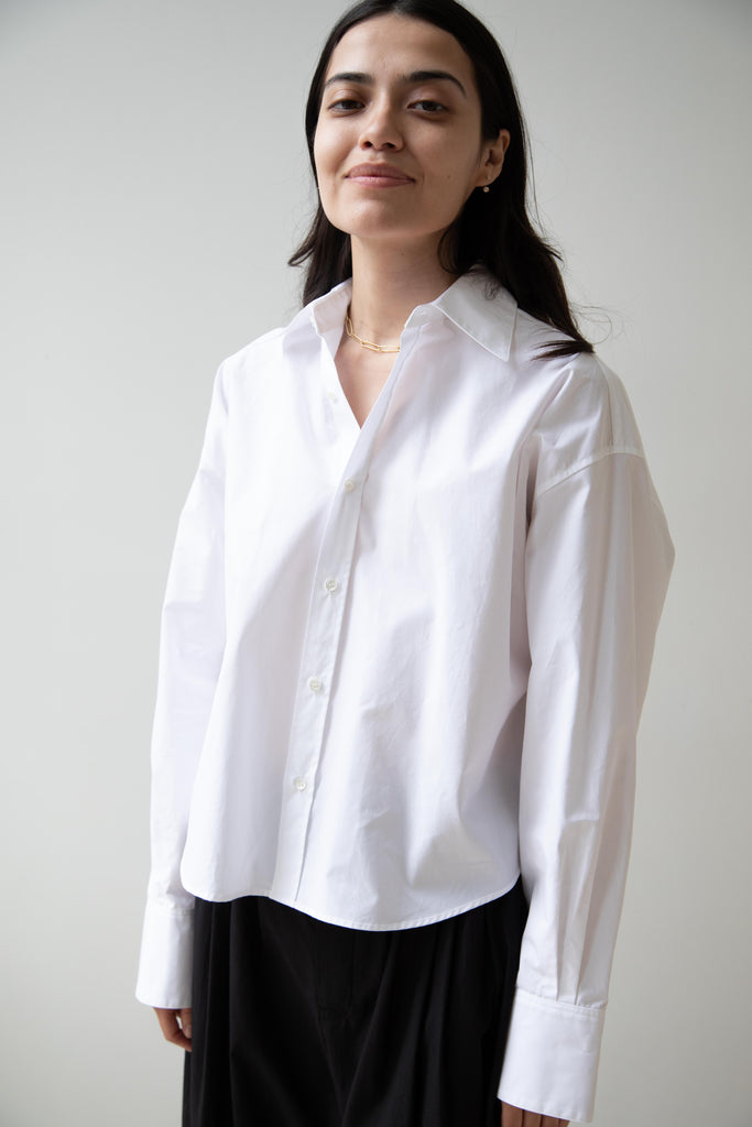 Tenne Handcrafted Modern | Regular Collar Shirt in White