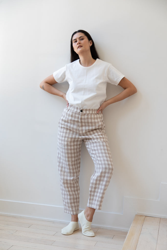 Barena Venezia | Cream Check Trousers