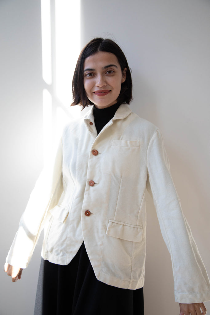 Risa Nakamura | Jacket "E" in Washed Wool