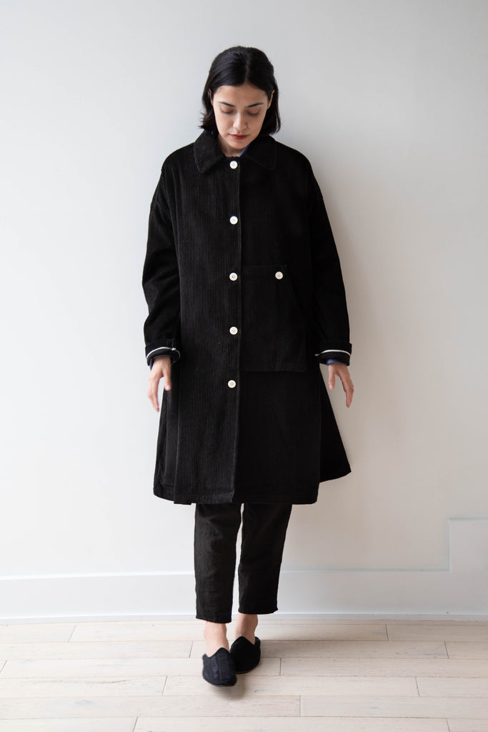 Runaway Bicycle | Larry Coat in Black Corduroy