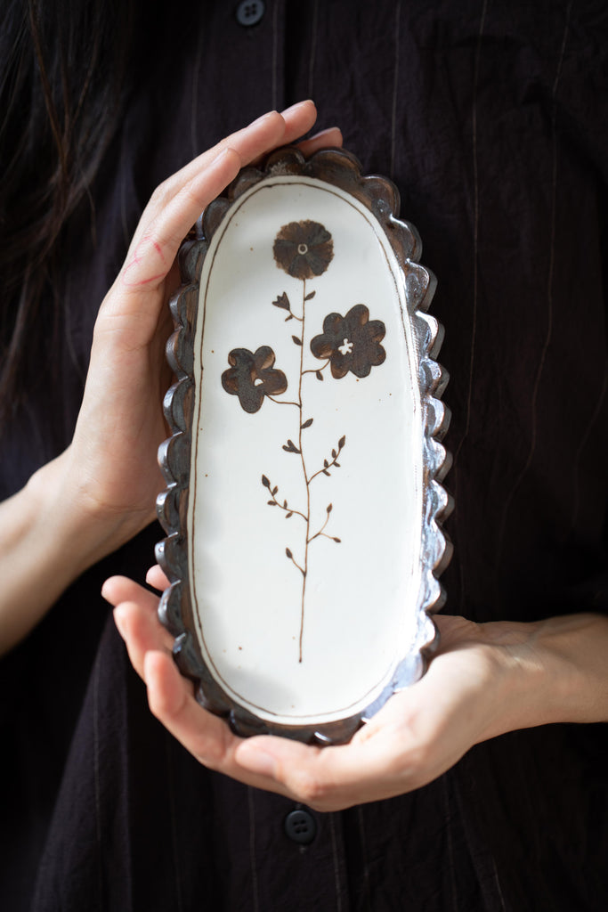 Stephanie Dawn Matthias | Alpage Large Scalloped Tray
