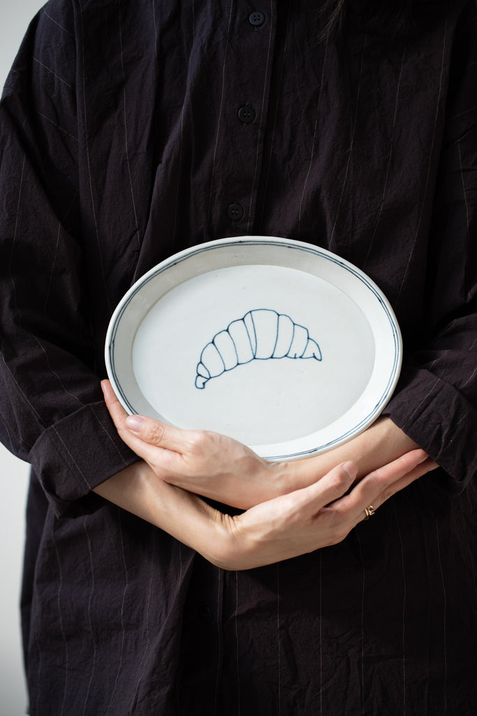 Stephanie Dawn Matthias | Croissant Oval Tray