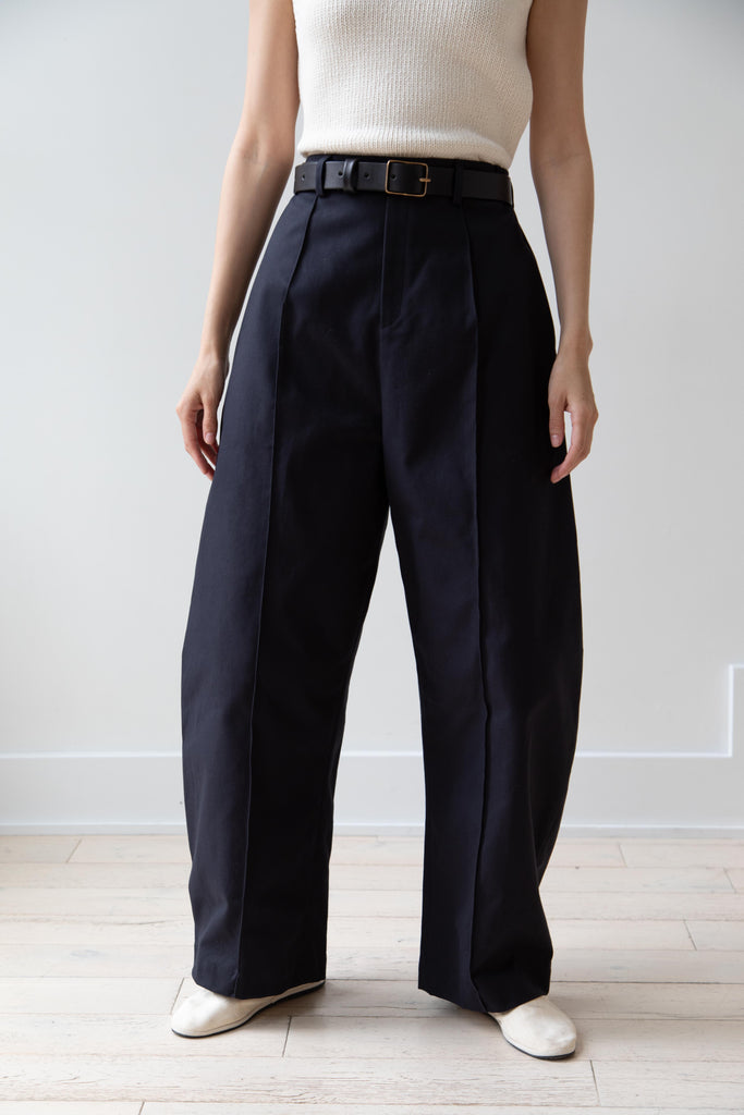 Tenne Handcrafted Modern | Curve Trousers in Black