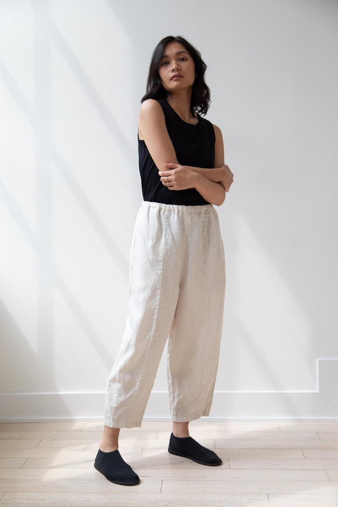 Gauze | Linen Charlie Pants in Natural