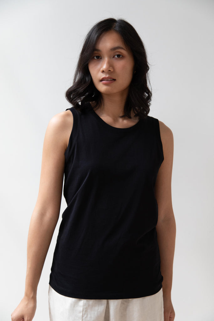 Robe de Peau | Tank Top in Black