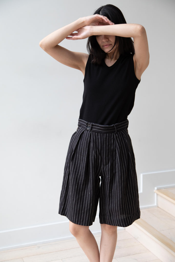 Seventyfive | College Short in Zebra Linen
