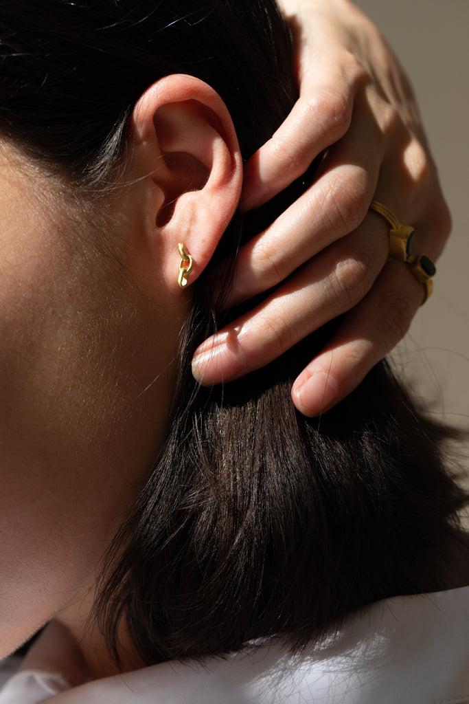 East Camp | Byzantine Chain Link Earrings