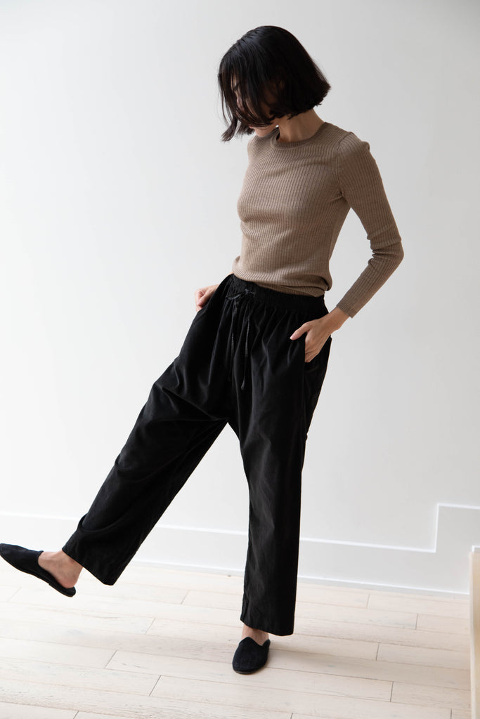 Album di Famiglia | Velvet Braghe Pants in Slate