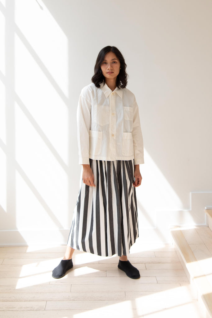 Laboratory | Work Jacket in Matte White