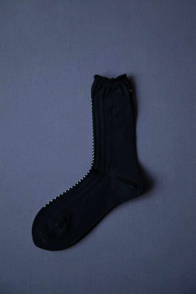 Antipast | Front Line Sock in Black