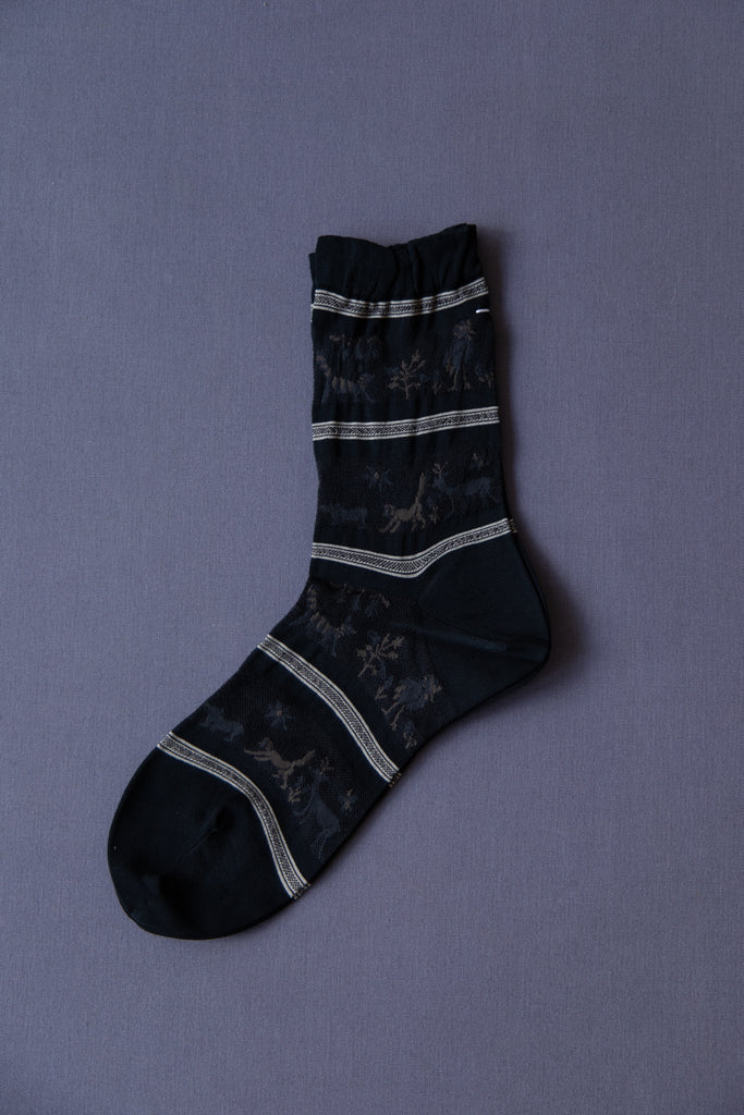 Antipast | Safari Socks in Black