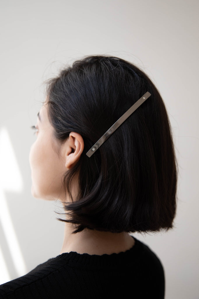 Sylvain Le Hen | Barrette 021 XS Black Silver