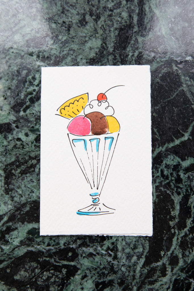 Scribble & Daub | Card in Sundae