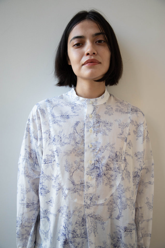 The Last Flower of the Afternoon | Toile Tunic in Cotton