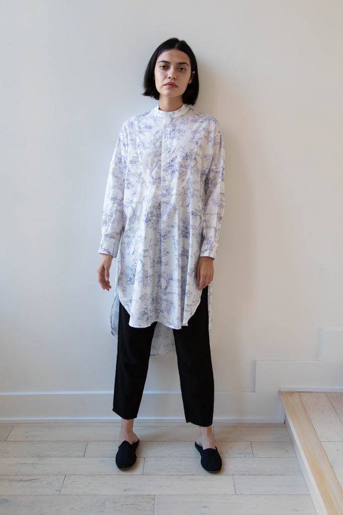 The Last Flower of the Afternoon | Toile Tunic in Cotton