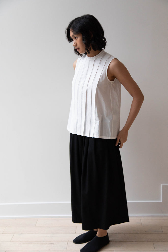 École de Curiosités | Valerie Shirt in White