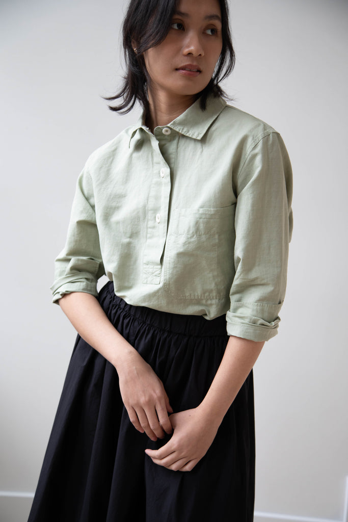MHL | Big Pocket Shirt in Pale Green