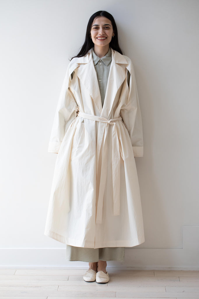 Wright & Doyle | Belted Mac in Paper