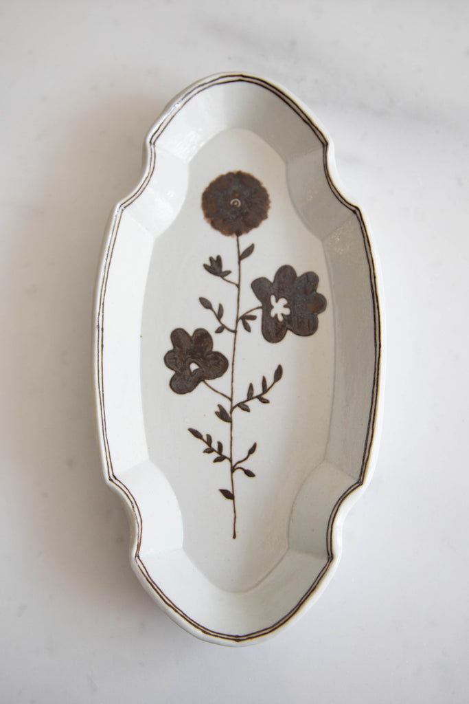 Stephanie Dawn Matthias | Oval Party Dish in Alpage Floral